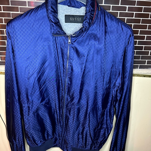 COPY - Men’s micro Guccissima windbreaker Jacket size X-Large/54 - Picture 6 of 17